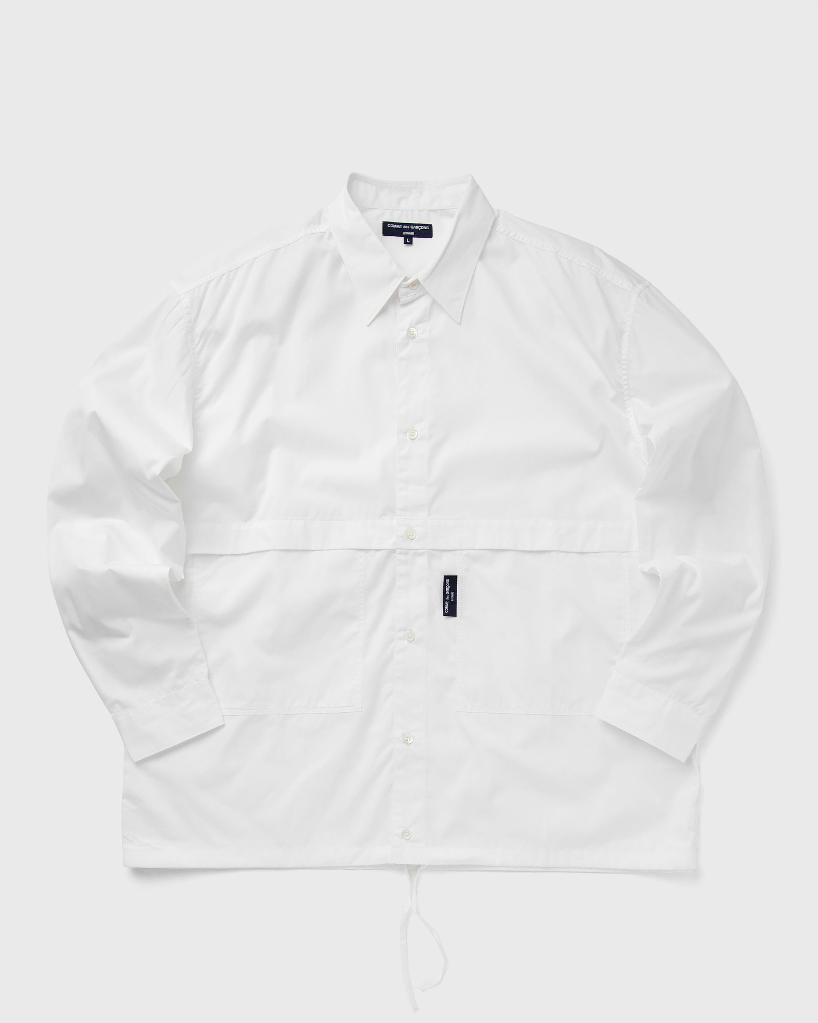 Comme des Garçons Homme MEN'S SHIRT men Longsleeves white in Größe:L von Comme des Garçons Homme