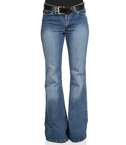 Comycom Damen Jeans Schlaghose Star Used Washed Reloaded 36/34 Comycom Damen Jeans Schlaghose Star Used Washed Reloaded 36/34 von Comycom