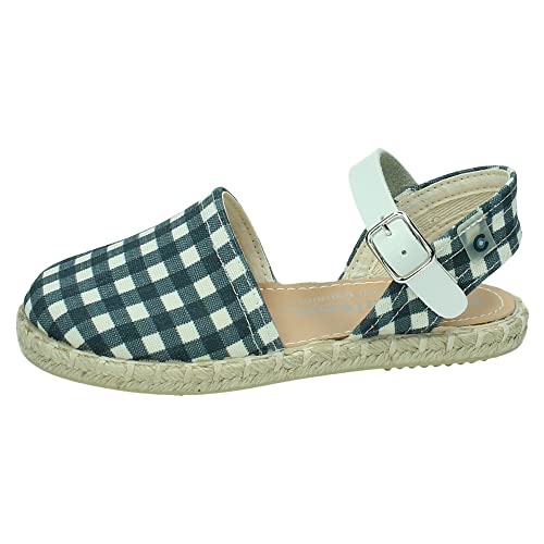 Conguitos Baby-Mädchen Obi Flacher Slipper, Azul, 24 EU von Conguitos