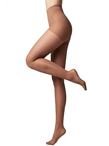 Conte elegant Damenstrumpfhose für empfindliche Haut mit Vitamin E - ACTIVE SOFT Lycra 20 DEN - Modellierende Wirkung Damen Feinstrumpfhose Strumpfhose - Einfarbig - Farbe Mocca Größe 5 Conte elegant Damenstrumpfhose für empfindliche Haut mit Vitamin E - ACTIVE SOFT Lycra 20 DEN - Modellierende Wirkung Damen Feinstrumpfhose Strumpfhose - Einfarbig - Farbe Mocca Größe 5 von Conte elegant