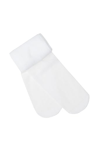 Conte Elegant Dotsy Schicke Kinderstrumpfhose - Alltagsstrumpfhosen - Strumpfhose mit Verstärktem Höschenteil - Feines Punktmuster - Bequem - 30 DEN - 104-110 - Bianco - 1 Stück von Conte elegant