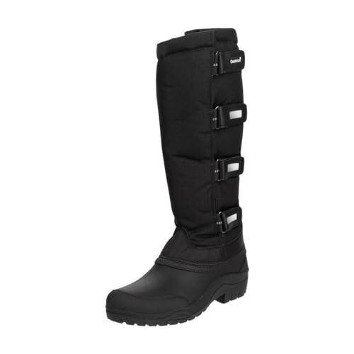 Contrace Herbst-Winter Thermostiefel »Snow« – Weitenregulierung – Reflektoren – Wasserdichter Fuß – Stall- Reitstiefel - Atmungsaktiv – Grip Sohle - Warm gefüttert - 34 von Contrace