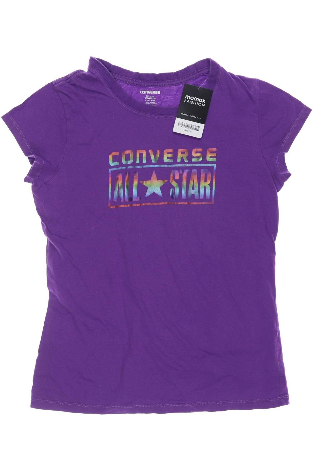 Converse Damen T-Shirt, flieder, Gr. 158 von Converse