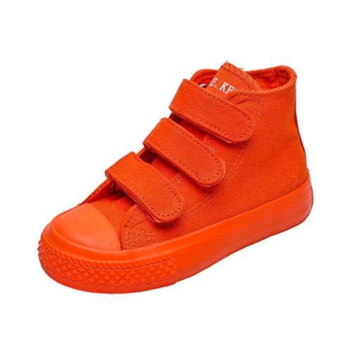 Cool&D Kinder Canvas Sneaker Segeltuchschuhe Unisex Leinwand Sportlich Schuhe High-Top Sportschuhe von Cool&D