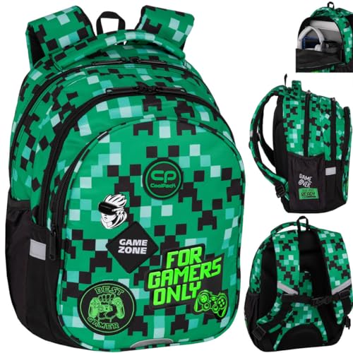 Coolpack Unisex Kids Jerry Game Zone Schulrucksack, Mehrfarbig von CoolPack