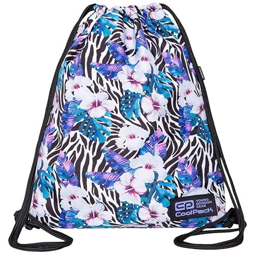 Coolpack C72262, Turnbeutel SOLO FLOWER ZEBRA, Multicolor von CoolPack