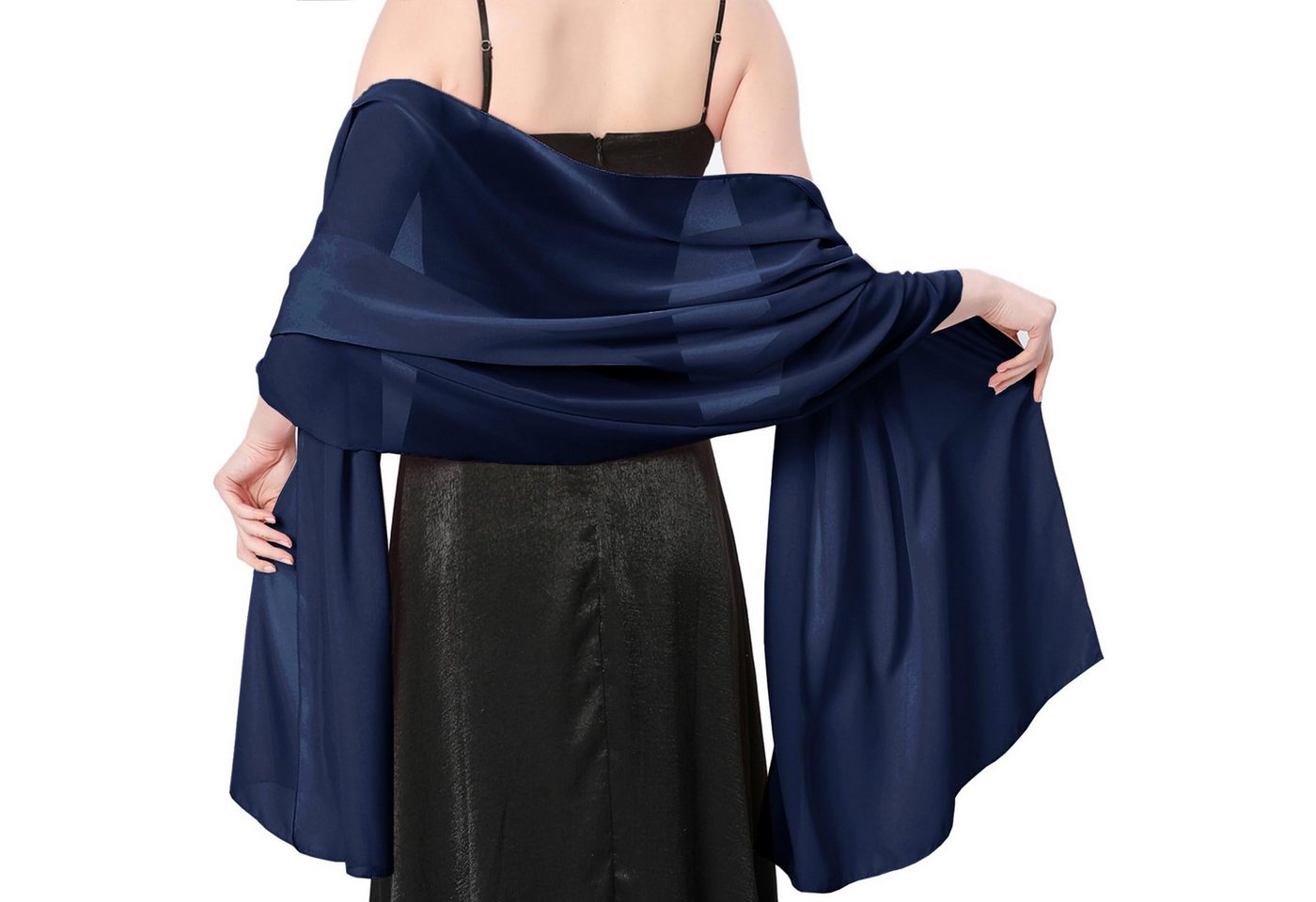 Coonoor Modeschal Stola Damen Halstuch Chiffon Sommer Schal Damen Festliche, Stola für Abendkleid oder Brautkleid Hochzeit Scarf Coonoor Modeschal Stola Damen Halstuch Chiffon Sommer Schal Damen Festliche, Stola für Abendkleid oder Brautkleid Hochzeit Scarf von Coonoor