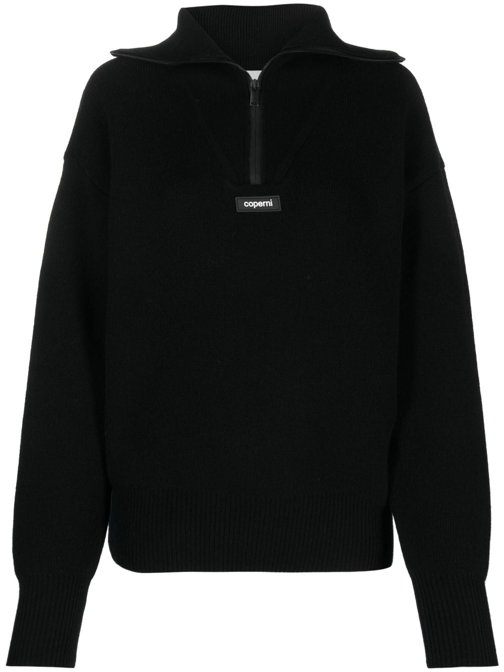 Coperni Pullover mit Reißverschluss - Schwarz von Coperni