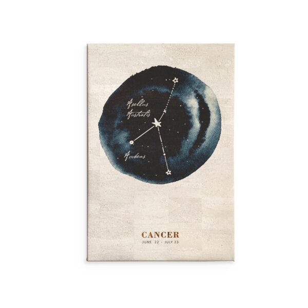 Corkando Sternzeichen "Krebs" / Kunstdruck von Corkando