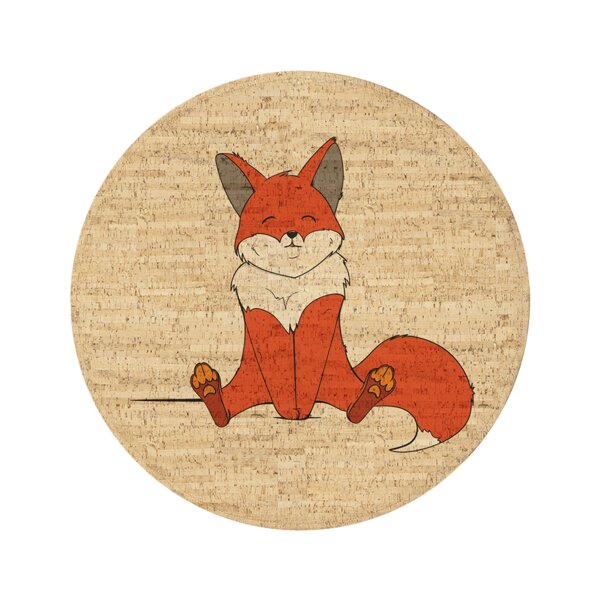Corkando Kinderteppich "Robin der Fuchs" von Corkando