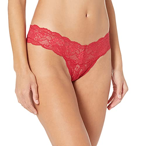 Cosabella Damen Say Never Cutie Lowrider Thong Stringhöschen, Mystic Red, Einheitsgröße von Cosabella