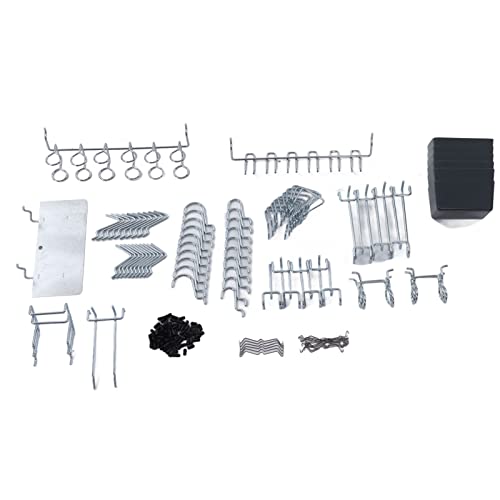 Stecktafel-Organizer-Zubehör, Stecktafel-Haken, 140 Stück Stecktafel-Haken-Sortiment, Stecktafel-Wand-Organizer mit Behältern, Steckschlösser, Wandbehang Zum Organisieren Stecktafel-Organizer-Zubehör, Stecktafel-Haken, 140 Stück Stecktafel-Haken-Sortiment, Stecktafel-Wand-Organizer mit Behältern, Steckschlösser, Wandbehang Zum Organisieren von Cosiki