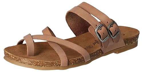 Cosmos Comfort Damen 6106-801 Flache Sandale, Taupe, 41 EU von Cosmos Comfort