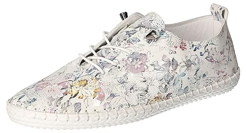 Cosmos Comfort Damen 6143-401 Sneaker, weiß/Multi, 38 EU von Cosmos Comfort