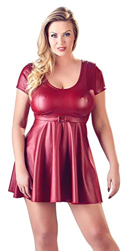 Cottelli CURVES Damen Kleid-27169923061 Kleid, Rot, XXL von Cottelli CURVES