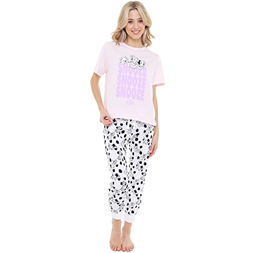 Cotton Soul Disney, 101 Dalmatiner Snooze Damen Pyjama Schlafset Multi, multi, 36 von Cotton Soul