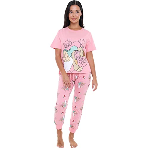 Cotton Soul Sleepy Dwarf Disney Damen Pyjama-Set Sleepy 100%, multi, 38 von Cotton Soul