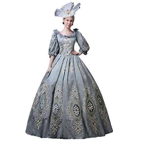 CountryWomen Damen Viktorianische Renaissance Königin Kleid Lange Party Kostüme Rokoko Maskerade Ballkleid, Farbe 6, XX-Large CountryWomen Damen Viktorianische Renaissance Königin Kleid Lange Party Kostüme Rokoko Maskerade Ballkleid, Farbe 6, XX-Large von CountryWomen