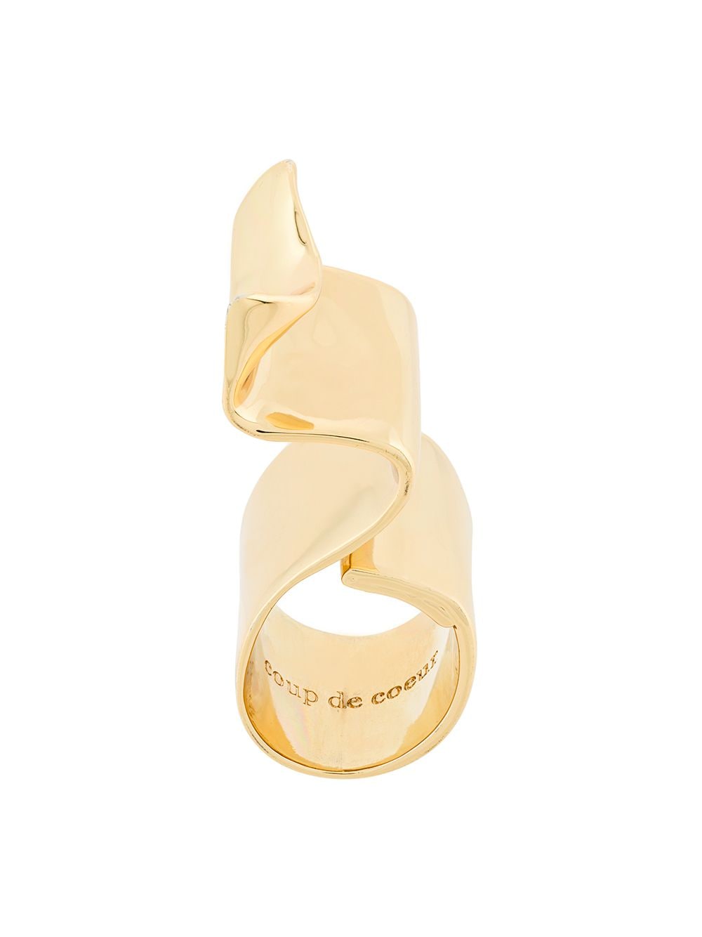 Coup De Coeur 'Wave' Ring - Gold von Coup De Coeur