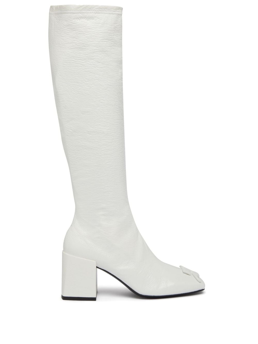 Courrèges Reedition AC Stiefel mit eckiger Kappe - Weiß von Courrèges