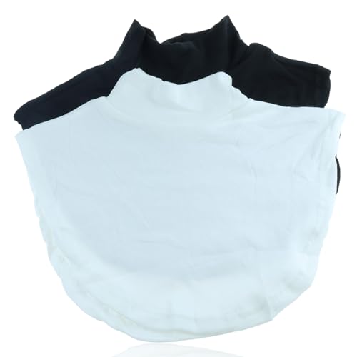 Krageneinsatz Damen Blusenkragen Einsatz Abnehmbare, 2 Stücke Frauen Kragen Krageneinsatz Damen, Blusenkragen Einsatz Kragen Abnehmbare Falscher halbe Rollkragenshirt Rollkragenpullover für Frauen Krageneinsatz Damen Blusenkragen Einsatz Abnehmbare, 2 Stücke Frauen Kragen Krageneinsatz Damen, Blusenkragen Einsatz Kragen Abnehmbare Falscher halbe Rollkragenshirt Rollkragenpullover für Frauen von Cozevdnt