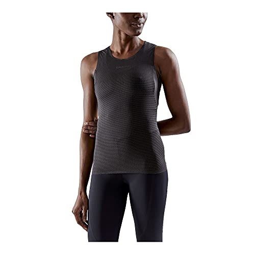 Craft Damen Pro Dry Nanoweight Sleeveless Trikots, Schwarz, XL von Craft