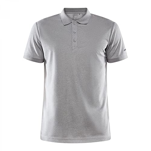 Craft Herren Core Unify Poloshirt Polohemd, grau, L von Craft