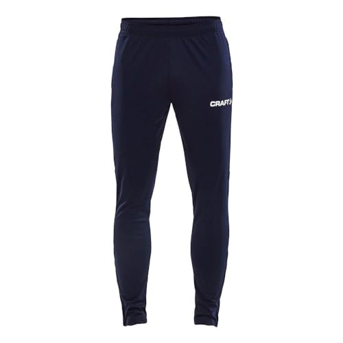 Craft Progress Elastische Trainingshose M, Navy/White, M von Craft