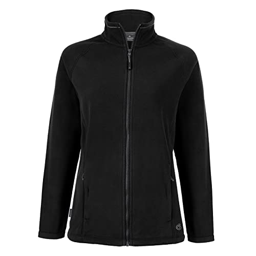 Craghoppers Damen Expert Miska 200 Fleecejacke, Schwarz, 46 von Craghoppers