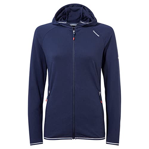 Craghoppers Damen Women's NosiLife Milanta Hoody Hoodie Blau 34 von Craghoppers