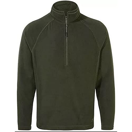 Craghoppers Herren Expert Corey 200 Fleece mit halbem Reißverschluss Fleecejacke, Dunkles Zederngrün, XXXL von Craghoppers