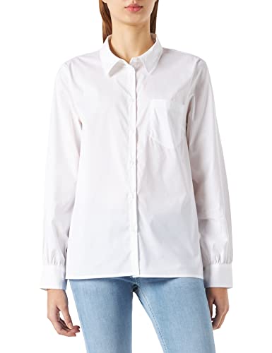 Cream Damen CRAcir Shirt Hemd, Snow White, 38 von Cream