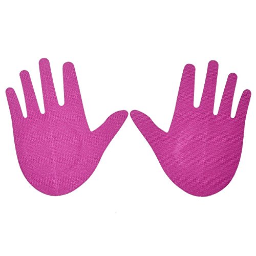 Creamlin 10Pairs Punk Sexy Hand Klebe Nippel Abdeckung Einweg-Pasteten (Heißes Rosa) von Creamlin