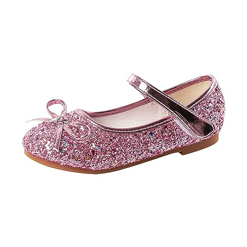 CreoQIJI Elefanten Sandalen Lässige seitliche hohle Schnalle, flacher hoher Absatz, römische Schuhe, Damen-Sommersandalen, modische Damen-Sandalen Baby Strickschuhe (Pink, 33 Big Kids) von CreoQIJI