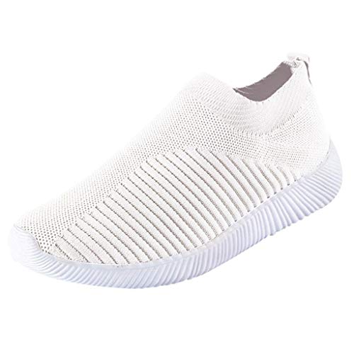 CreoQIJI Orthopädische Schuhe Damen - Mesh Fitnessstudio Sportschuhe, Leichte Running Sneaker Leichtgewichts Outdoor Atmungsaktiv Turnschuhe Laufschuhe Ergonomischer Tennisschuhe Trainer von CreoQIJI