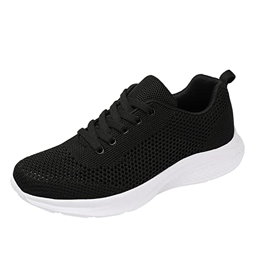 CreoQIJI Orthopädische Schuhe Damen Sneaker, Schuhe ohne Schnürung für Damen Trainer Handsfree Slip On Walkingschuhe Orthopädische Plateau-Turnschuhe Leicht Bequeme Erhöhte Dämpfung von CreoQIJI