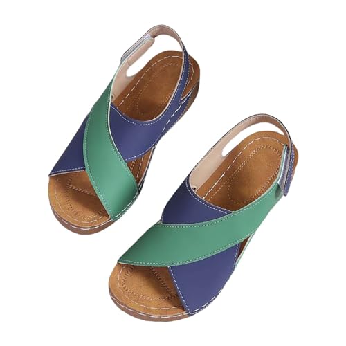 CreoQIJI Sandalen Damen Bequem Orthopädische Sandalen Freizeit Plateau Rutschfeste Sandaletten Orthopädische Rutsche Sport Hausschuhe Offene Zehe Weichen Sohlen Strandschuhe Freizeitschuhe Shoes CreoQIJI Sandalen Damen Bequem Orthopädische Sandalen Freizeit Plateau Rutschfeste Sandaletten Orthopädische Rutsche Sport Hausschuhe Offene Zehe Weichen Sohlen Strandschuhe Freizeitschuhe Shoes von CreoQIJI