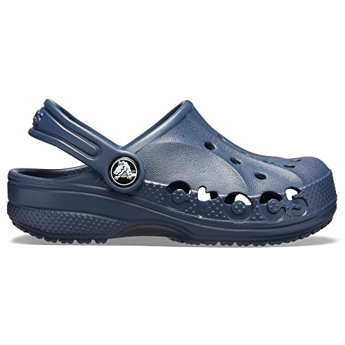 Crocs Baya Clogs – Unisex Clogs für Kinder – Wasserfreundlich und schnell trocknend – Navy – Größe 30-31 von Crocs