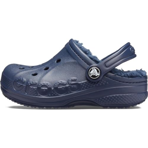 Crocs Unisex Kinder Baya Lined Clog K, Navy, 28/29 EU von Crocs