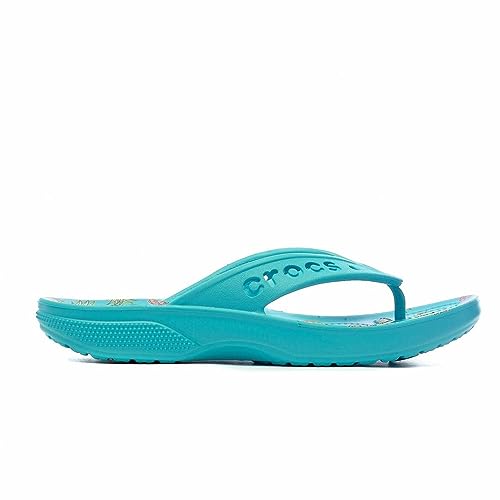 Crocs Baya II Graphic Flip 42-43 EU Digital Aqua/Multi von Crocs