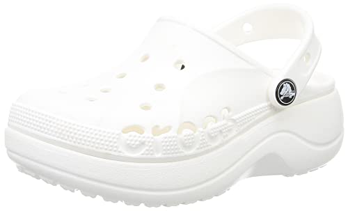 Crocs Baya Platform Clog 37-38 EU White von Crocs