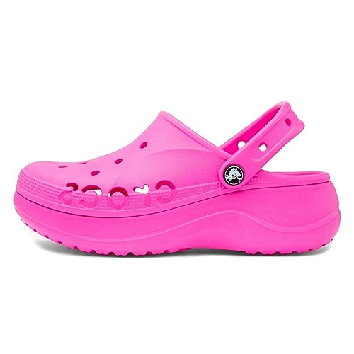 Crocs Baya Platform Clog 39-40 EU Electric Pink von Crocs