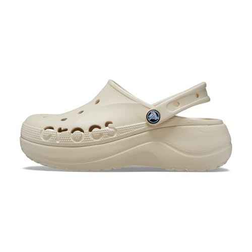 Crocs Baya Platform Clog 42-43 EU Winter White von Crocs