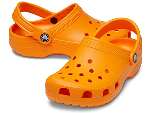 Crocs Unisex Kinder Classic Clog T, Orange Zing, 22/23 EU von Crocs