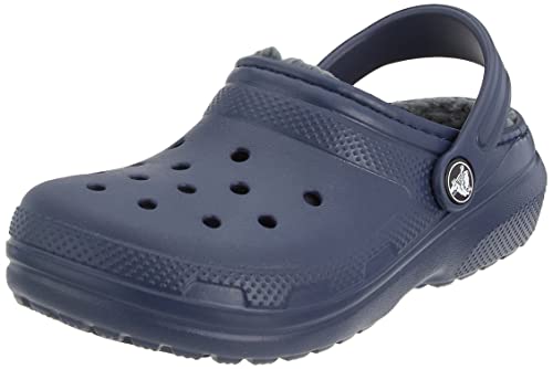 Crocs Unisex Kinder Classic Lined K Clogs, Navy Charcoal, 28/29 EU von Crocs