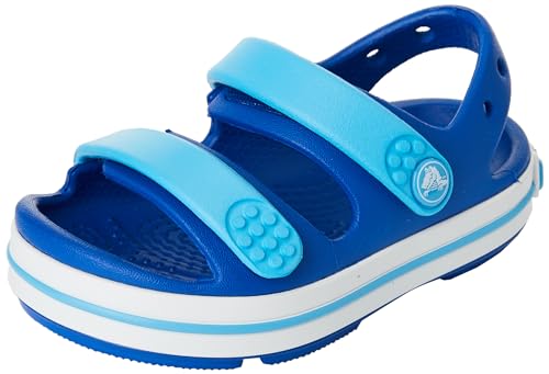 Crocs Crocband Cruiser T Sandale, Blue Bolt/Venetian Blue, 27/28 EU von Crocs