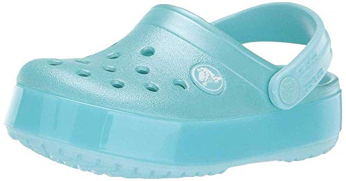 Crocs Crocband Ice Pop Clog K, Unisex-Kinder Clogs, Blau (Ice Blue 4o9), 23/24 EU von Crocs