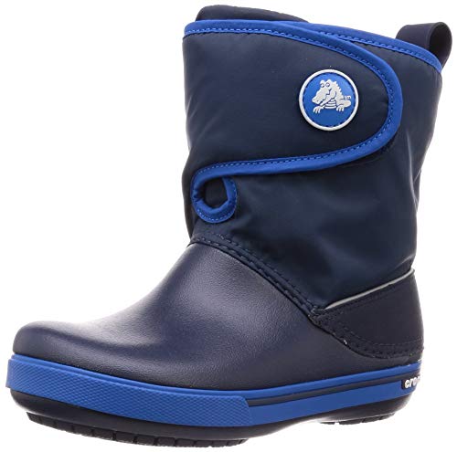 Crocs Crocband Ii.5 Gust Boot, Unisex-Kinder Schneestiefel, Blau (Navy/Bright Cobalt 4kb), 23/24 EU von Crocs