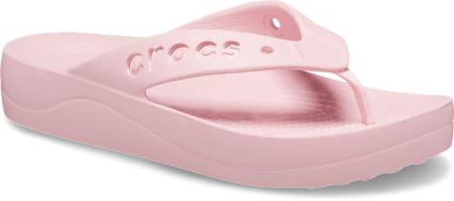 Crocs Damen Baya Plateau-Flip Sandale, Petal pink, 35 EU von Crocs