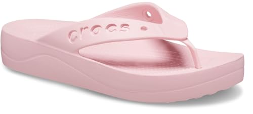 Crocs Damen Baya Plataform Flip Sandale, petal pink, 42/43 EU von Crocs